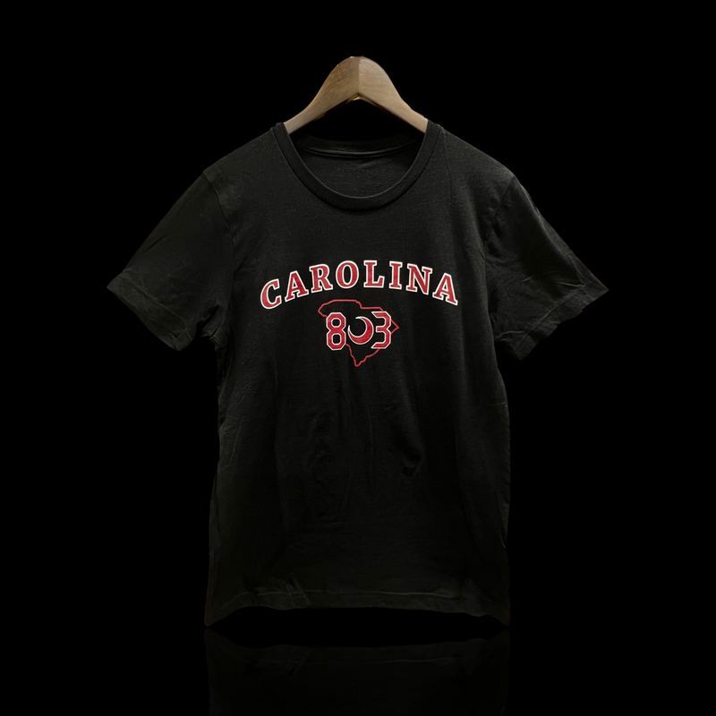 Carolina 803 Unisex Heather Black Premium Tee