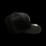 Richardson Swamp Fox Black Trucker Hat