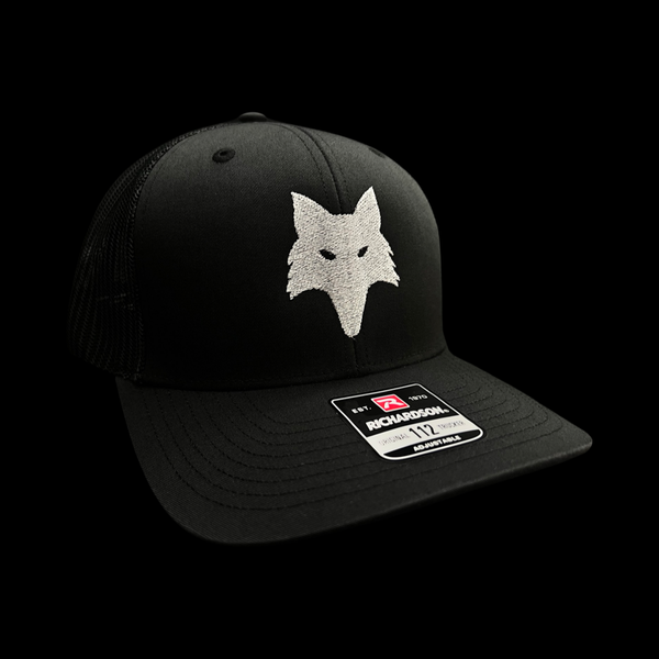 Richardson Swamp Fox Black Trucker Hat