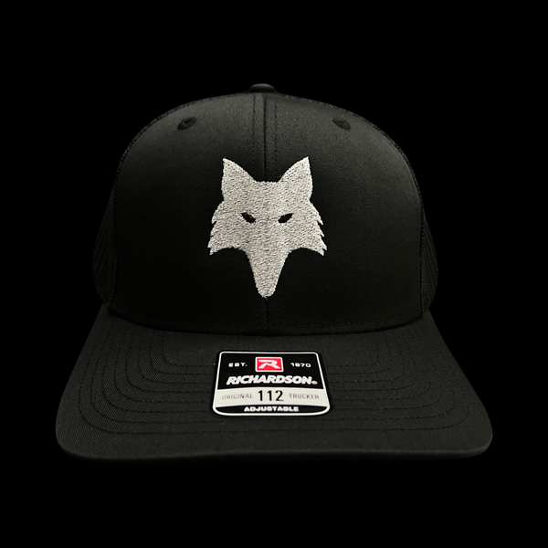 Richardson Swamp Fox Black Trucker Hat