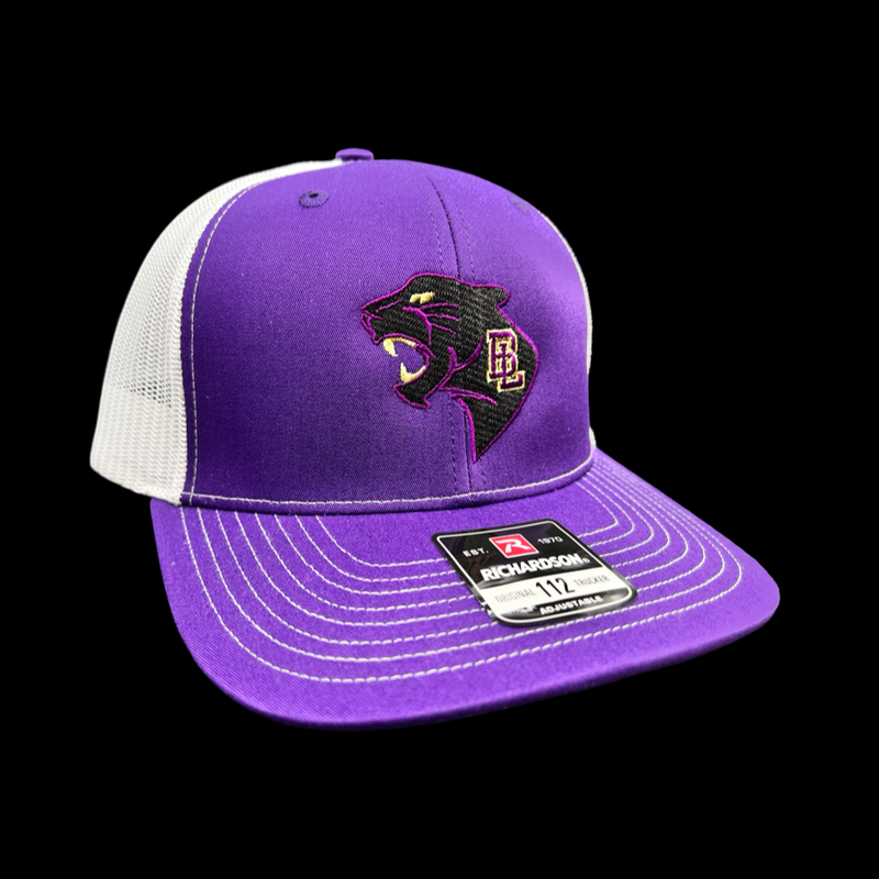 Batesburg-Leesville Panthers 803 Special Edition Purple White Trucker Hat