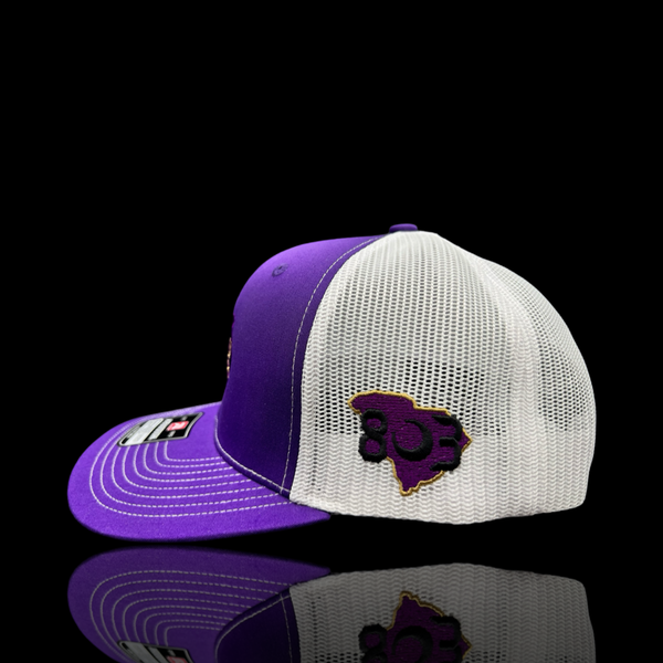 Batesburg-Leesville Panthers 803 Special Edition Purple White Trucker Hat