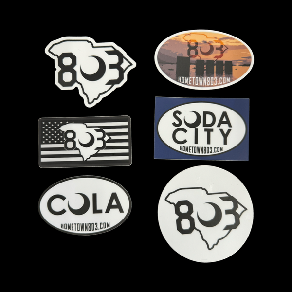 Hometown 803 sticker pack