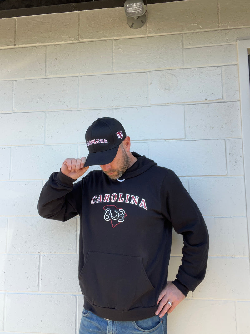 Carolina 803 Black Premium Hoodie