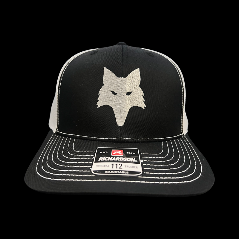 Richardson Swampfox 803 Special Edition Black White Trucker Hat