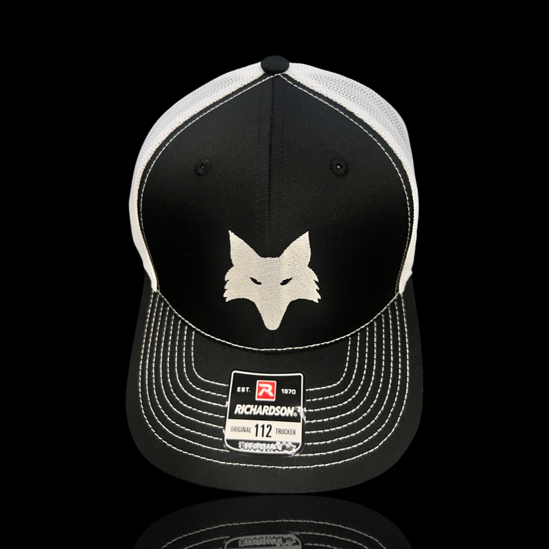 Richardson Swampfox 803 Special Edition Black White Trucker Hat