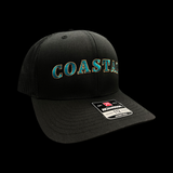 843 Richardson Coastal Midnight Black Trucker Hat