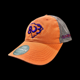 Legacy 803 Clemson Washed Orange Relaxed Trucker Hat