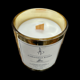 Premium Wooden Wick Gingerbread Man Scented Candle