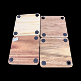 803 South Carolina 4" Acacia Wood Coaster Set