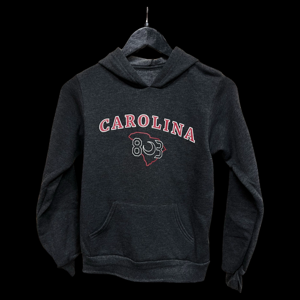 Carolina 803 Youth Charcoal Fleece Hoodie