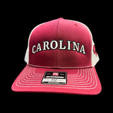 Richardson Carolina Garnet White 803 Trucker Hat