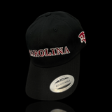 Yupoong Carolina Black Widow Garnet Adjustable Cleanup Hat