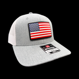 Richardson Youth Old Glory RWB Performance PVC Patch Trucker Hat