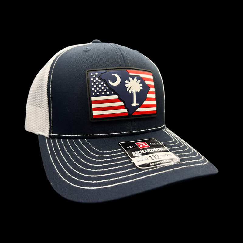 Richardson 112 South Carolina 803 Patriotic Performance Trucker Hat