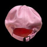 Yupoong 864 Pink Adjustable Relaxed Fit Cleanup Hat