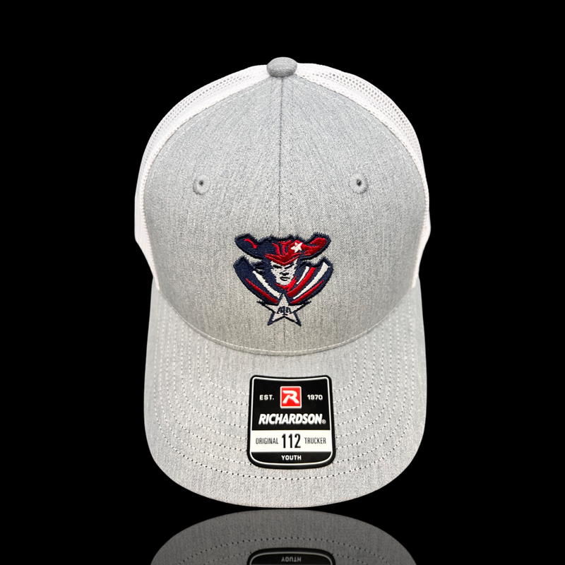 ALA Patriots YOUTH Special Edition 803 Give Back Heather Grey Trucker Hat