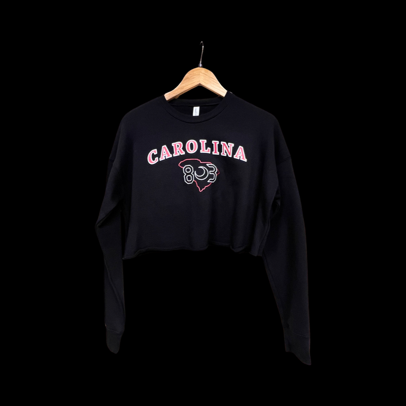 Carolina 803 Cropped Fleece Crew Pullover