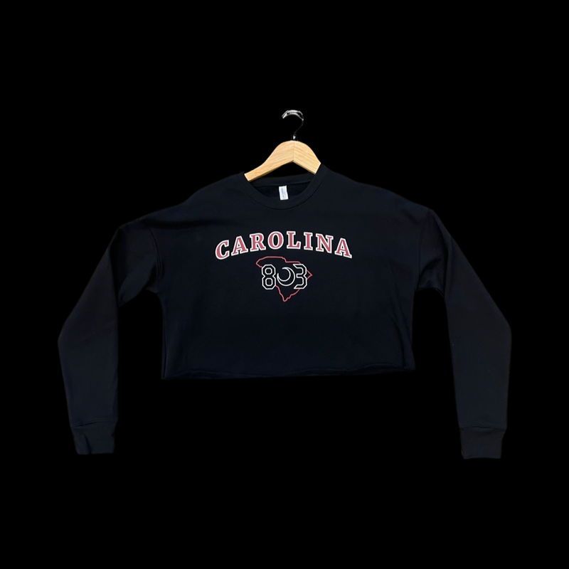 Carolina 803 Cropped Fleece Crew Pullover