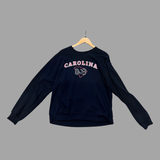 Carolina 803 Black Crew Neck Fleece Sweatshirt