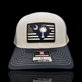 803 Richardson Navy Aluminum Performance PVC Patch Trucker Hat