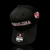 803 Richardson Carolina Black Youth Trucker hat