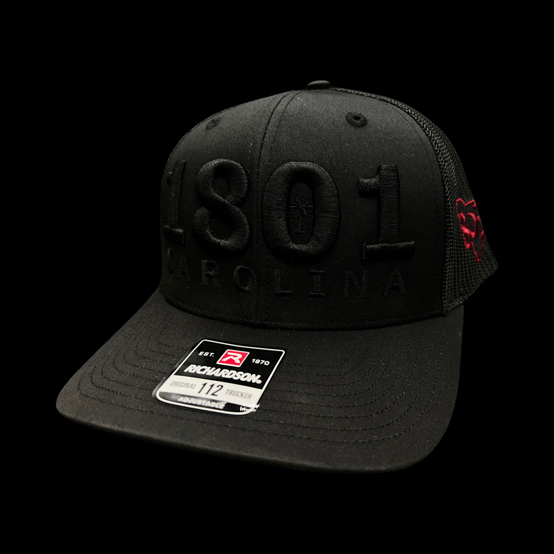 1801 Richardson Blackout Trucker Hat