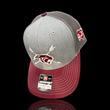 Pelion Archery Special Edition 803 Heather Maroon Steel Trucker Hat