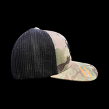 864 Flexfit Multicam Fitted Mesh Trucker Hat