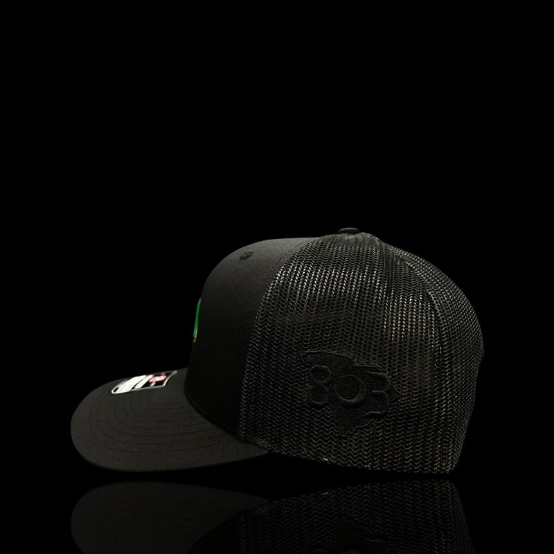 River Bluff Gators Special Edition 803 Midnight Black Trucker Hat