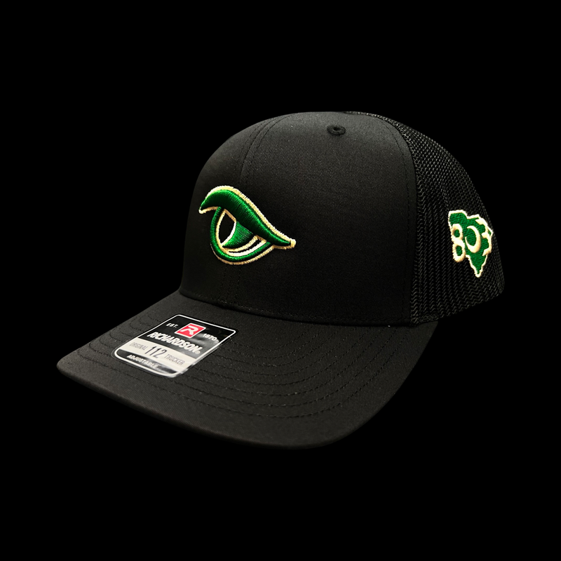 River Bluff Gators Special Edition 803 Midnight Black Trucker Hat