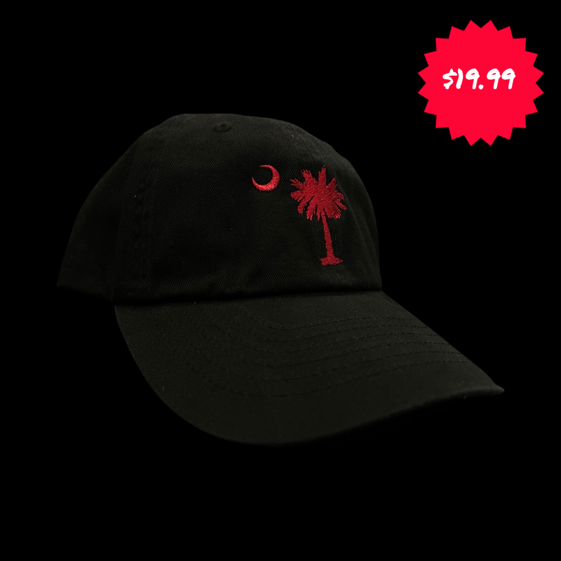 1776 $19 Palmetto Moon Black Garnet Cleanup Hat