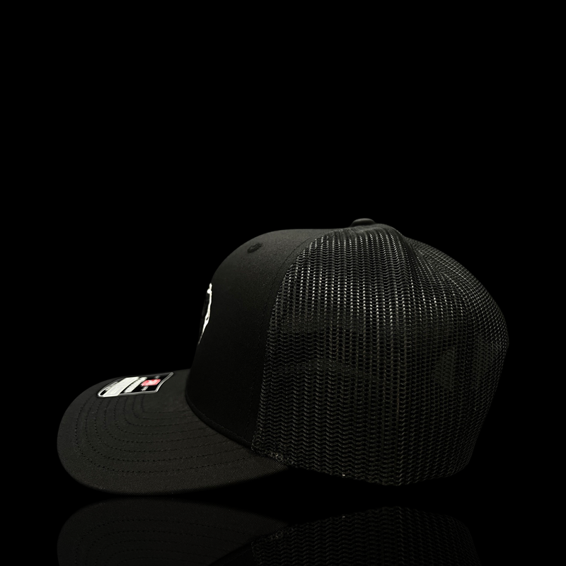 803 Richardson Gen II Black Trucker Hat