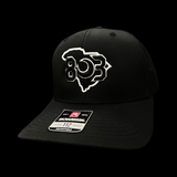 803 Richardson Gen II Black Trucker Hat