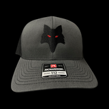 Richardson 803 Swampfox Red Charcoal Black Trucker Hat