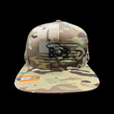 803 America Multicam Military Flatbill Hat