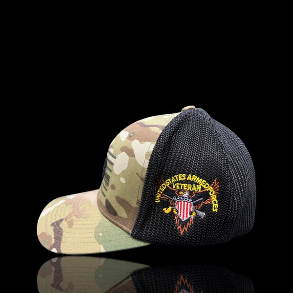 803 America Flexfit Multicam Fitted Mesh Military Trucker Hat