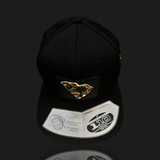 803 Flexfit Performance PVC Patch Black Duck Camo Flatbill Hat