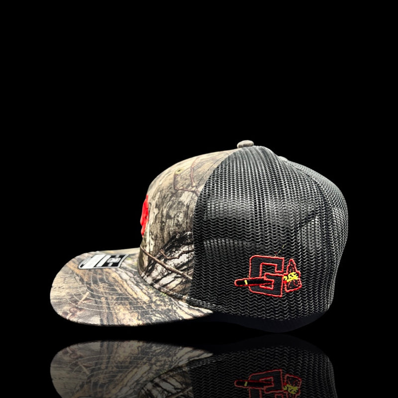 803 Gilbert Indians Special Edition Mossy Oak Country DNA Trucker Hat