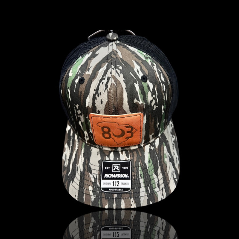 803 Richardson Realtree Original Genuine Leather Patch Trucker (Copy)