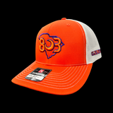 Richardson 803 Clemson Orange White 2nd Gen Trucker Hat