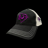 803 Ridge View Blazers Special Edition Black White Cleanup hat