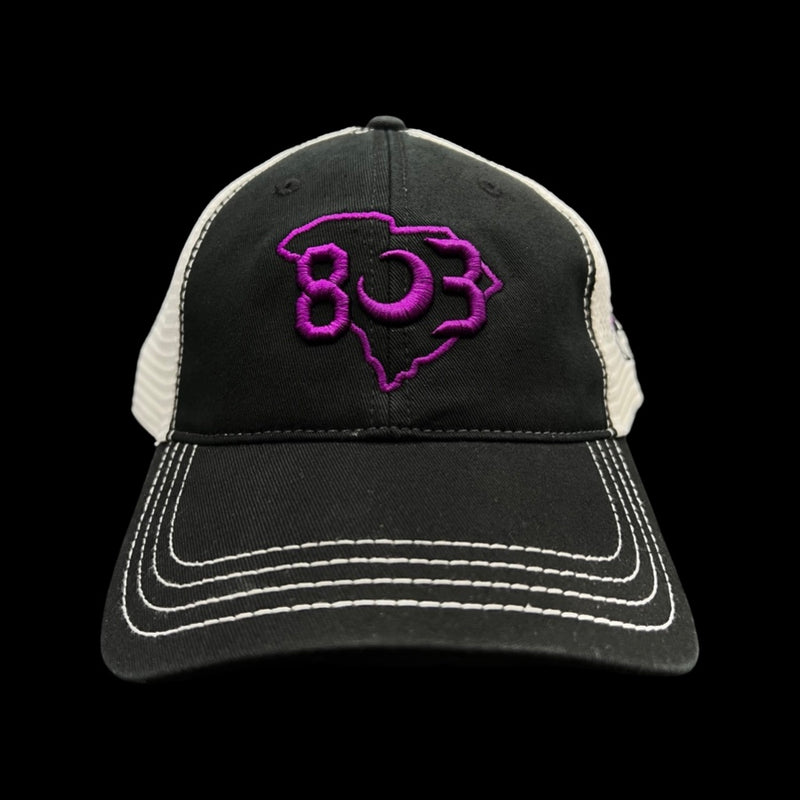 803 Ridge View Blazers Special Edition Black White Cleanup hat