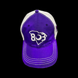 803 Ridge View Blazers Special Edition Purple White Cleanup hat