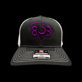 803 Ridge View Blazers Black White Special Edition Trucker Hat