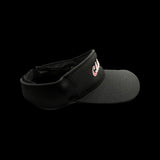 Flexfit Carolina Black Adjustable Visor