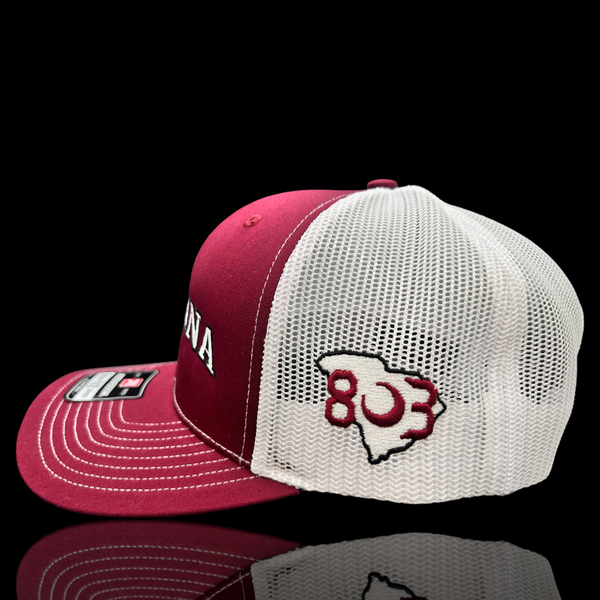 Richardson Carolina Garnet White 803 Trucker Hat