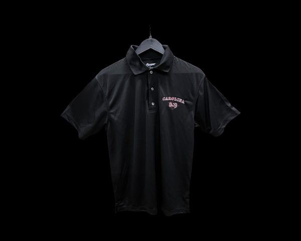 Carolina 803 Performance Mesh Black Polo