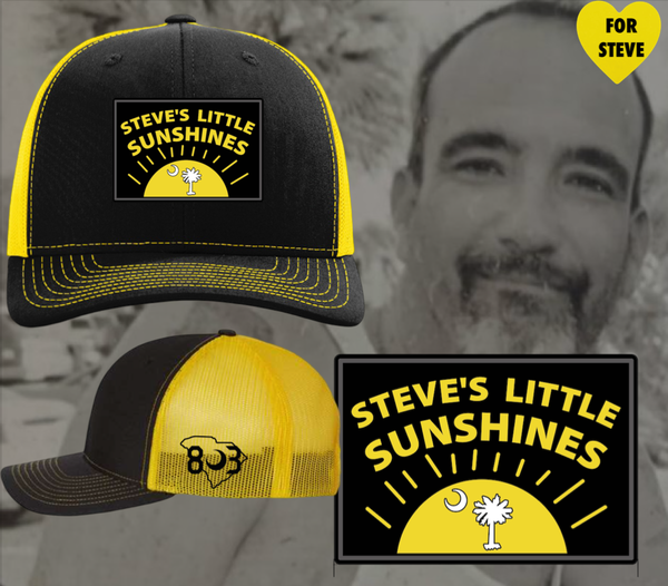 Remember Steve Give Back Performance Little Sunshines Patch Trucker Hat