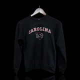 Youth Carolina 803 Black Sponge Crew Neck Sweatshirt